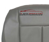 2007 Chrysler 300 200 Driver Side Bottom Synthetic Leather Seat Cover Slate Gray - usautoupholstery
