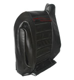 03-07 Hummer H2 SUT SUV OnStar Sunroof Driver Lean Back Leather Seat Cover Black - usautoupholstery