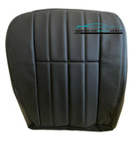 2006 2007 Ford F250 Harley-Davidson Driver Bottom Perf Leather Seat Cover BLACK