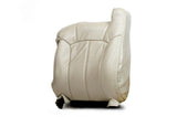 1999 Chevy Silverado -Driver Side LEAN BACK Replacement Leather Seat Cover SHALE - usautoupholstery