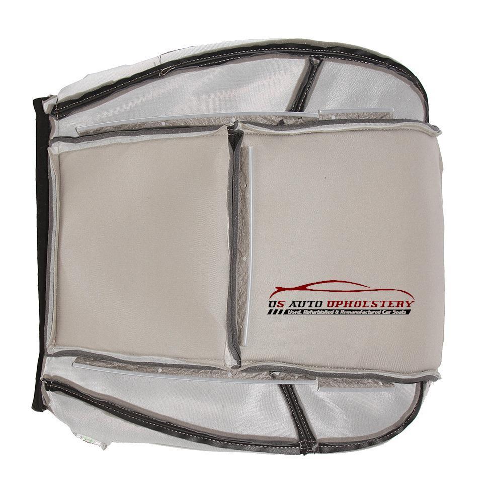 US Auto Seat Cover Genuine Leather Driver Bottom Cover For 2007 Cadillac Escalade | Black Perforated, Heated Seat Compatible