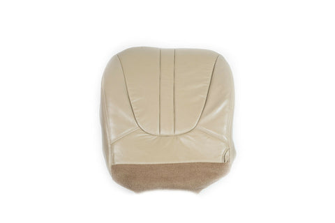 1999 Ford Expedition Eddie Bauer 5.4L Passenger Bottom Leather Seat Cover TAN* - usautoupholstery