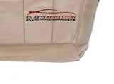 2001 Ford F150 Lariat Driver Side Bottom Replacement Leather Seat Cover TAN - usautoupholstery