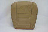2005-2007 Ford F250 Lariat -Driver Bottom Replacement Leather Seat Cover TAN- - usautoupholstery