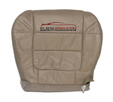 2001-2003 Ford F150 Lariat DRIVER Bottom Replacement Leather Seat Cover - TAN - usautoupholstery