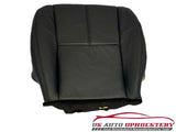 07-12 Chevy Silverado 1500 LTZ LT *Driver Side Bottom Leather Seat Cover Black* - usautoupholstery