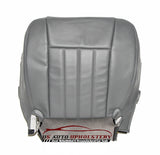 2006-2009 Dodge dakota driver Side Bottom Synthetic Leather Seat Cover GRAY - usautoupholstery