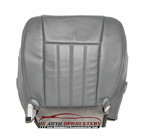 2006-2009 Dodge dakota driver Side Bottom Synthetic Leather Seat Cover GRAY - usautoupholstery