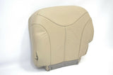00 To 02 GMC Yukon Driver Side Bottom Replacement Leather Seat Cover TAN* - usautoupholstery