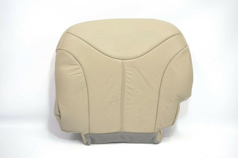 2002 GMC Yukon - SLT XL SLE - Driver Side Bottom Leather Seat Cover - Light Tan - usautoupholstery