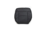 2006 Ford F-150 Lariat -Driver Side Bottom Replacement Leather Seat Cover Black - usautoupholstery
