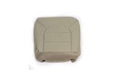 1999 Ford F250 F350 Lariat Super-Cab -Driver Side Bottom Leather Seat Cover TAN - usautoupholstery