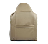 05 Ford Excursion Limited 6.8L V10 -Driver Side Lean Back Leather Seat Cover Tan - usautoupholstery