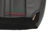 2004 2005 Jeep Grand Cherokee Driver Bottom Vinyl Seat Cover Dark Gray Pattern - usautoupholstery