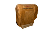 2001 Ford F-150 King Ranch SuperCrew F150 Driver Side Bottom Leather Seat Cover - usautoupholstery