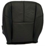 2008 GMC Sierra 2500HD Allison 4x4 SLT *Driver Bottom Leather Seat Cover BLACK* - usautoupholstery