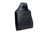 03 04 Ford F350 Lariat CREW -Driver Lean Back Replacement Leather Seat Cover BLA - usautoupholstery