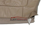 2001-2003 Ford F150 Lariat DRIVER Bottom Replacement Leather Seat Cover - TAN - usautoupholstery