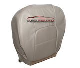 99 - Cadillac Escalade - Driver Bottom - PERFORATED Leather Seat Cover - Shale - usautoupholstery