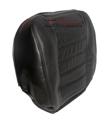 2005 Hummer H2 6.0L V8 Vortec Engine *Driver Bottom Leather Seat Cover Black* - usautoupholstery