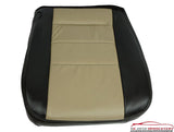 2005 Ford Excursion EDDIE BAUER 2WD 6.0L Diesel Leather Driver Bottom Seat Cover - usautoupholstery