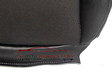 2006 Ford F-150 Lariat Driver Side Bottom Perforated Leather Seat Cover Black - usautoupholstery