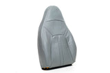 2000-2002 Ford Expedition XLT Leather Driver Lean Back Leather Seat Cover Gray - usautoupholstery