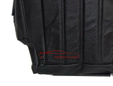 2009-2012 Dodge Ram Laramie SLT Passenger Bottom Leather Seat Cover Dark Gray - usautoupholstery