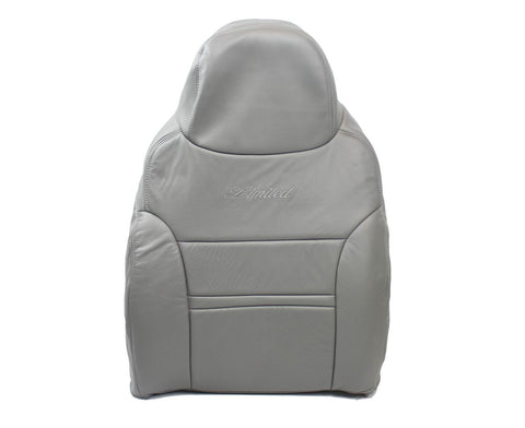 2000 2001 Ford Excursion Limited Driver Side Lean Back Bucket Leather Seat Cover - usautoupholstery
