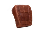 08-10 Ford F-250 4x4 Diesel F250 Driver Bottom King Ranch Leather Seat Cover - usautoupholstery
