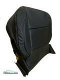 2015-2018 Chevy Tahoe Front Driver Bottom Perforated Leather Seat Cover "Black"