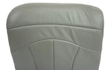 2001 Ford F150 Lariat Super Crew 4x4 Driver Side Bottom Leather Seat Cover GRAY - usautoupholstery
