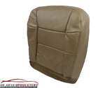 1998 Lincoln Navigator -Driver Side Bottom Replacement LEATHER Seat Cover Tan - usautoupholstery