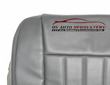 2006-2009 Dodge Driver Side Bottom Synthetic Leather Replacement Seat Cover GRAY - usautoupholstery