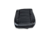 2005 2006 Ford F250 Lariat XLT Passenger Side Bottom Leather Seat Cover Black - usautoupholstery