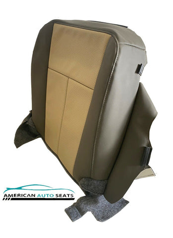 07-08 Ford Expedition Eddie Bauer Passenger Bottom Perf Vinyl Seat Cover 2 Tone