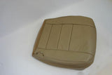 06 07 Ford F-250 4x4 Lariat LIFTED LEATHER Driver Side Bottom Seat Cover In TAN - usautoupholstery