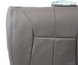1998 1999 Dodge Ram 3500 Driver Side Bottom Synthetic Leather Seat Cover Gray - usautoupholstery