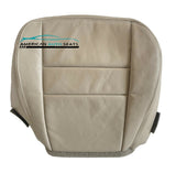 2008-2012 Ford Escape Hybrid Base Passenger Bottom Leather Seat Cover stone Gray