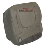 2005 Dodge Ram 3500 Laramie Driver Bottom Synthetic Leather Seat Cover Taupe - usautoupholstery