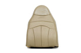 01-03 Ford F-150 Lariat 2WD Super-Crew *Driver Lean Back Leather Seat Cover TAN - usautoupholstery