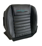 2005 -2007 Ford Mustang Front Driver Bottom Perforated Leather Seat Cover In BLK