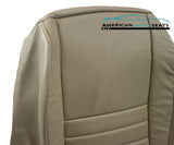 2003 Ford Mustang GT Driver Side Bottom Replacement Leather Seat Cover Tan - usautoupholstery