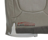 04 05 Dodge Ram 1500 Laramie Passenger Bottom Synthetic Leather Seat Cover Taupe - usautoupholstery