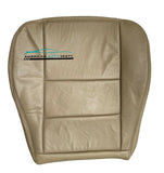 Fits 2000-2004 TOYOTA TUNDRA Driver Bottom OEM Leather Seat Cover Tan