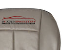 2010 Chrysler 300 200 Driver Side Bottom Replacement Leather Seat Cover - Gray - usautoupholstery