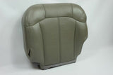 2002 Chevy 2500HD 2500 HD SLT 4X4 Diesel Driver Bottom LEATHER Seat Cover Gray - usautoupholstery