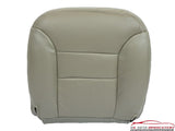 1995 1996 1997 GMC Sierra 2500 4X4 SLT SLE Driver Bottom Leather Seat Cover GRAY - usautoupholstery