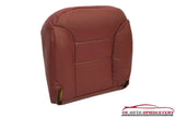 1999 GMC Suburban 1500 2500 SLT SLE 4X4 2WD Driver Bottom Leather Seat Cover RED - usautoupholstery