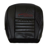 99-04 Mustang GT -Driver Bottom PERFORATED Replacement Leather Seat Cover Black